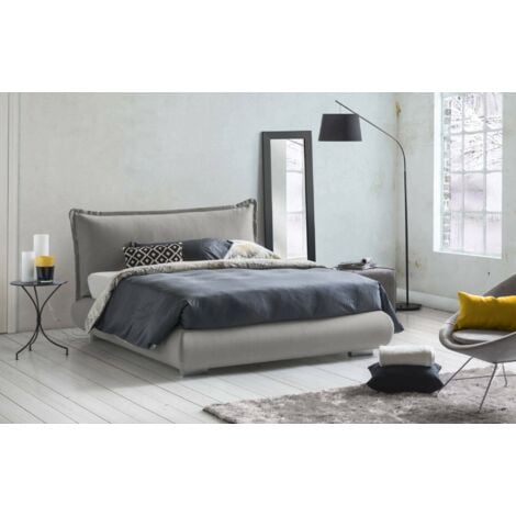 Doppelbett 140x200 Cm Mit LED Beleuchtung & 4 Schubladen