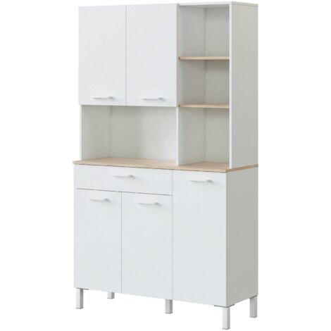 Kommode\ - Weiß 40x186h cm