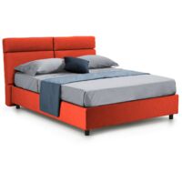 Doppelbett Ator, abnehmbarer Bezug, Orange