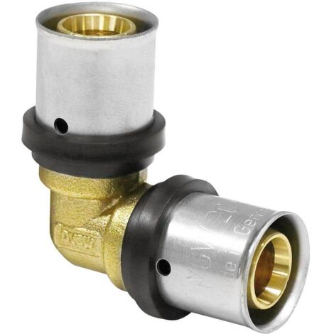 Pipetec Pressfitting Mehrschichtverbundrohr TH U Winkel 90° 16 /
