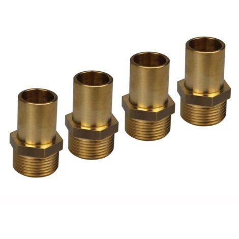 Anschlussübergang flachdichtend 3/4" AG x 22 Kupfer