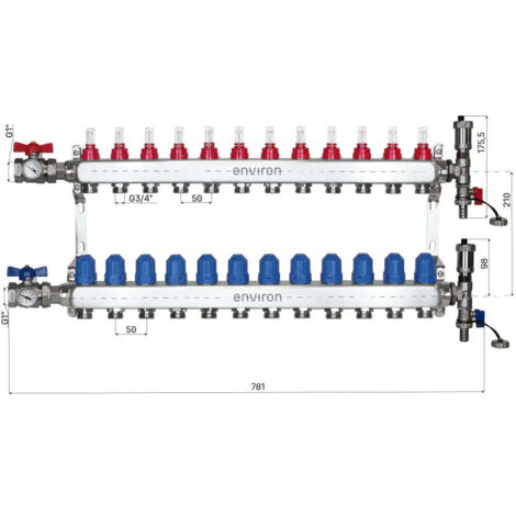 Festwertregelset M059 mit EcoStar II 25/6 Hocheffizienzpumpe