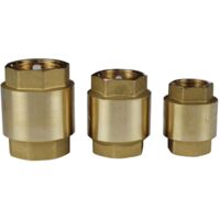 Rückschlagventil Messing IG 1/2", 3/4" oder 1"