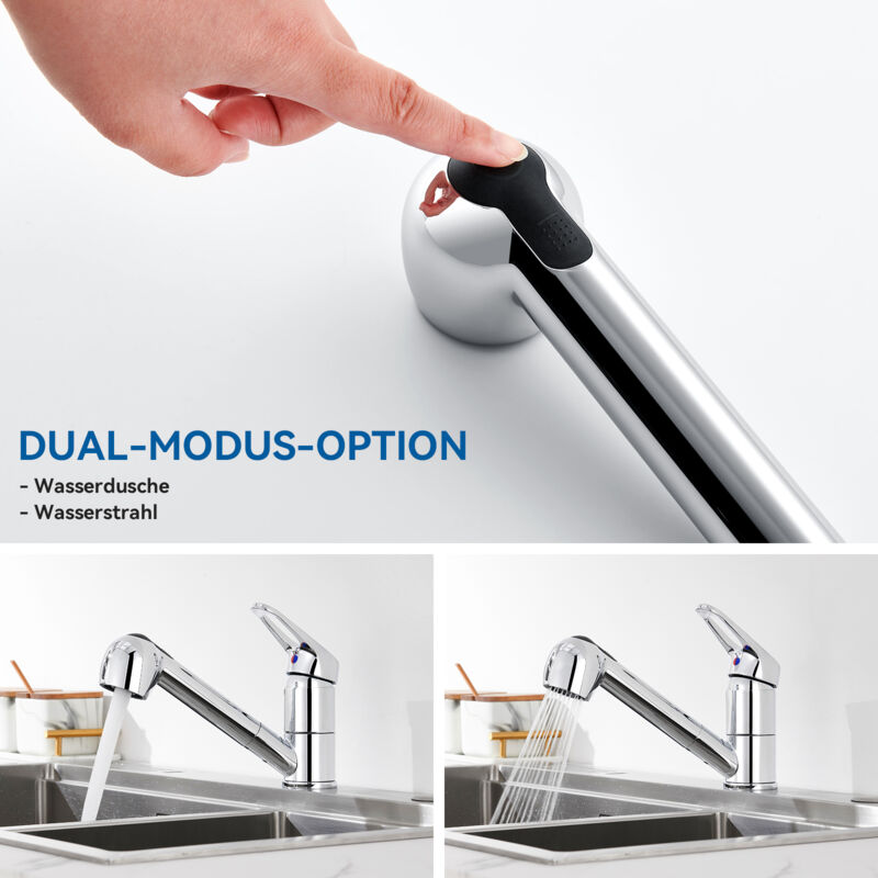 BLANCO DARAS Softweiß | Alta Presión | Rückflussschutz | KeramikKartusche | Garantizado Wasserqualität Y Wassersparend