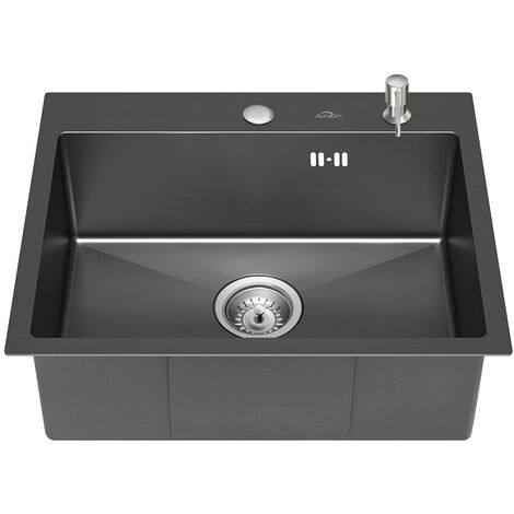 Edelstahl Lochabdeckung 45mm Gold - Für Küchenspülen