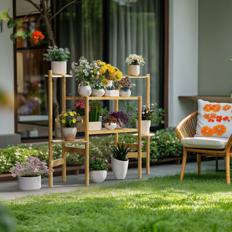 Support De Table Pour Plantes, étagère à Fleurs De Bureau Pour Interieur Exterieur Maison Patio Pelouse Jardin Balcon S 200 X 150 X 135 94559722