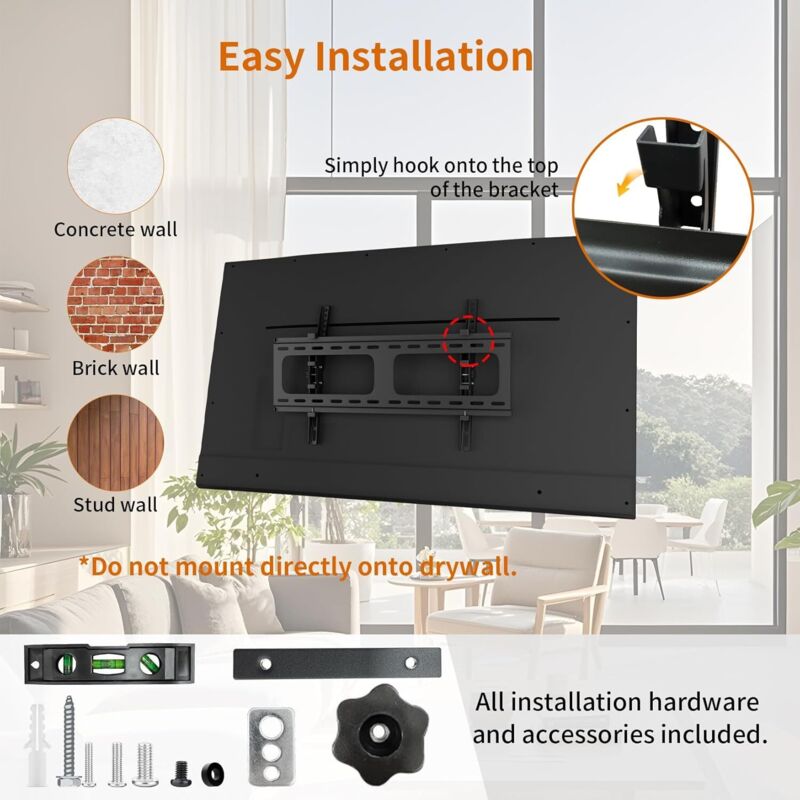Support Mural Orientable Pour TV LCD/LED 14 à 42 Pouces - VESA 200, Angle Réglable, Marque SATKIT, Neuf
