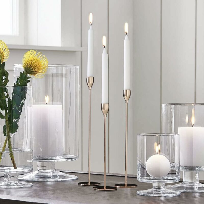 42 Pièces Mini Bougeoirs En Métal Argenté - Supports Bougies Pour Décorations De Fête