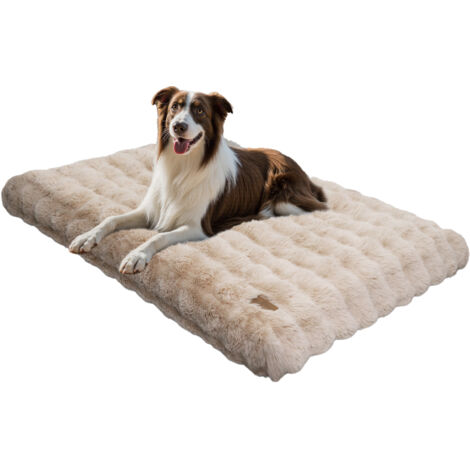 Tapis orthopédique pour chien XXL 120x90x12cm – Housse amovible et lavable – Mousse polyuréthane ultra-douce – Fond anti-dérapant – Bingopaw