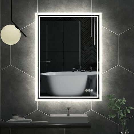 Applique murale universelle pour miroir de salle de bain à lumière chaude  halogène 2x20W