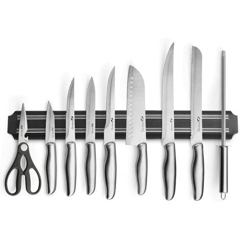Barre Magnétique pour Couteaux Barre à Couteaux Aimantée 50 x 3.4