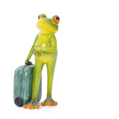 Grenouille Ornement Statues Decor Drole Desgin Grenouille Stuff Cadeau Pour Interieur Exterieur Bureau A La Maison