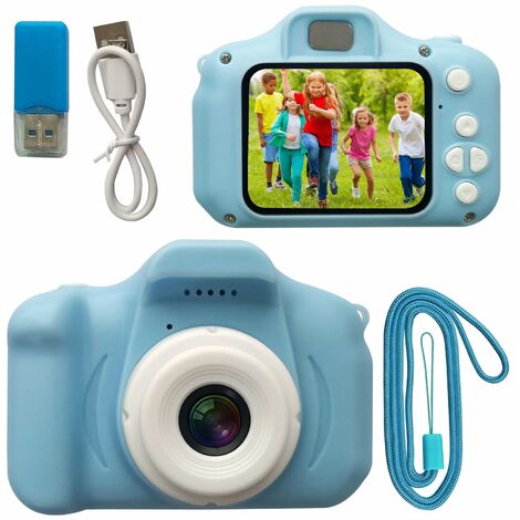 Portable Mignon Enfants Appareil Photo Numerique Rechargeable Camera Video Camescope Support Jeux Avec Ecran D Affichage