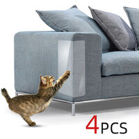 Autocollants anti-rayures pour chat de protection de meubles de canape 4 pieces,taille XS