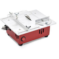 Scie a table T30 modele de bricolage scie electrique de precision mini machine de decoupe en alliage d'aluminium modele ordinaire, standard, EU 220 V