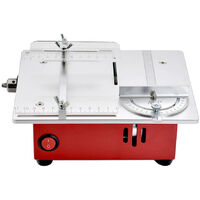 Scie a table T30 modele de bricolage scie electrique de precision mini machine de decoupe en alliage d'aluminium modele ordinaire, standard, EU 220 V
