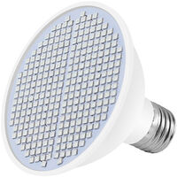 MagiDeal LED cultive la lumière lampe 28LED E27 10 W Ampoule pour rideau de bricolage de culture hydroponique Bonsai Jardin 