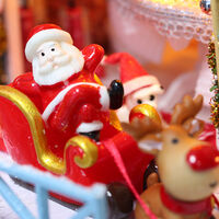 Miniature Arbre de Noël Modèle Meubles de Maison de Poupée Cadeau 
