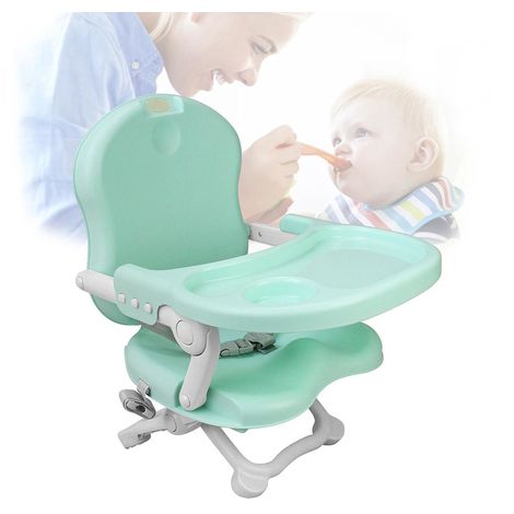 Rehausseur De Chaise Pour Enfant Rehausseur Bebe Vert Hauteur 38 42 46 50 Cm