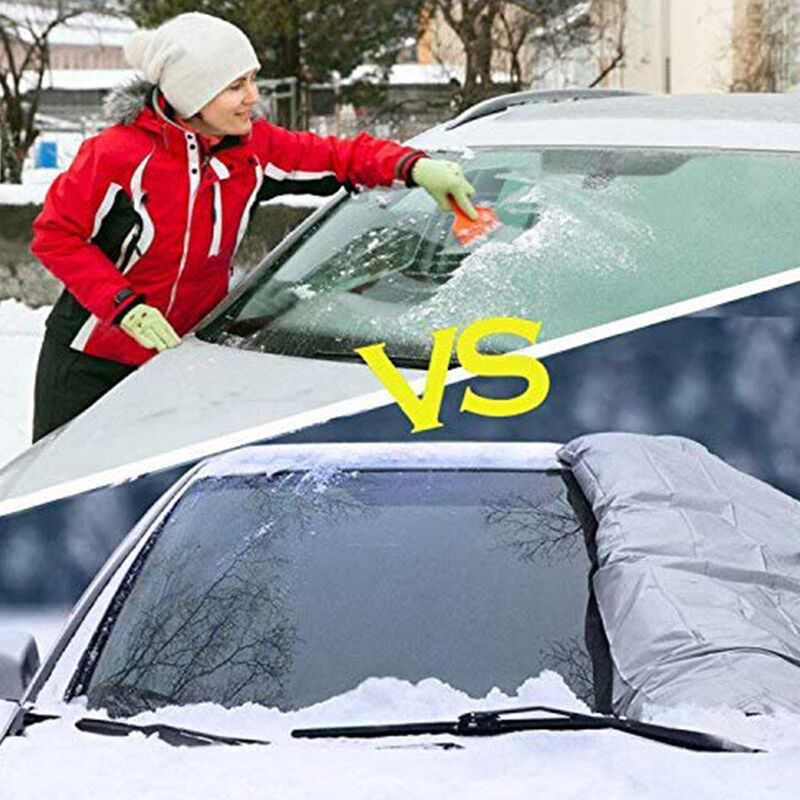 Auto Windschutzscheibe Schneeabdeckung, Schnee, Eis, Frost, Voller  UV-Schutz, Großer Schatten Wasserdichter Sonnenschutz Alle Autos, LKWs, SUVs
