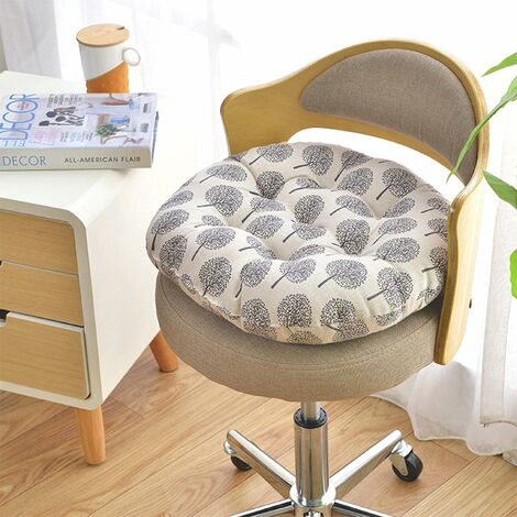 40x40cm Büro-Baumwoll-Sitzkissen weich und atmungsaktiv Home Stuhl