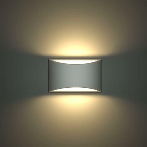 LED-Wandleuchten Gipswandleuchte Up Down Dekorative Innenwandleuchte mit 7  W Licht G9-Sockel-Typ Nachtlampen für