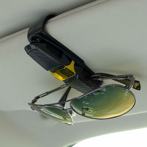 Auto Styling Sonnenbrille Halter Brillen Lagerung Box Fall für Ford