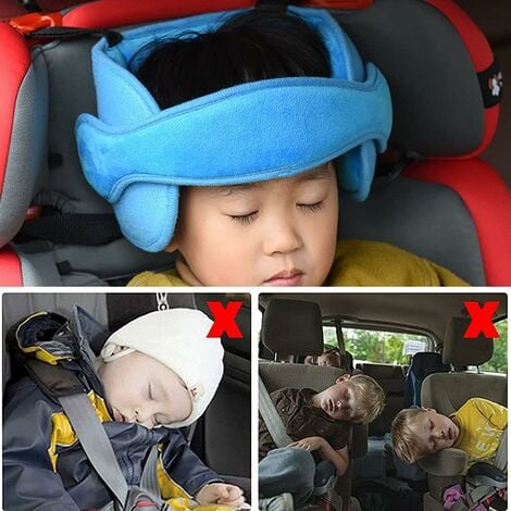 Baby Reisekissen Kinderwagen Autositz Weiches Kopf- und Nackenstützkissen  Baby Reise Nackenkissen für Kleinkinder 0-1 Jahre (
