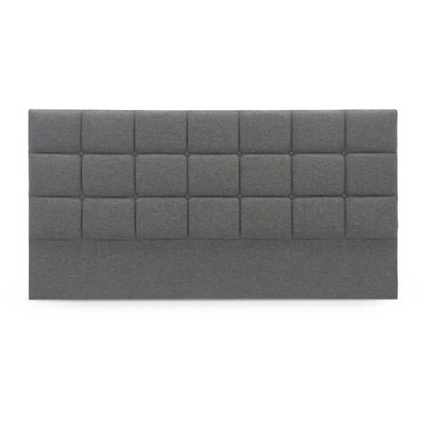 Deco In Paris – Tête de lit en tissu gris 160 cm – Largeur 171 cm – Hauteur 88 cm – Structure en bois MDF – Élégance moderne pour chambre (1/4)