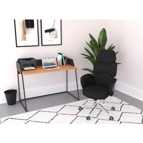 Fauteuil de bureau noir ALFA (1/5)