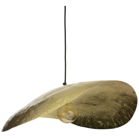 Suspension métal D80 cm doré Arlo Atmosphera