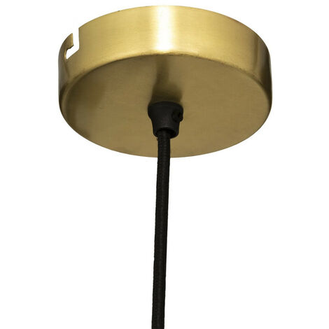 Suspension métal D80 cm doré Arlo Atmosphera