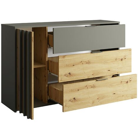 Commode 3 tiroirs + 1 porte Rimini