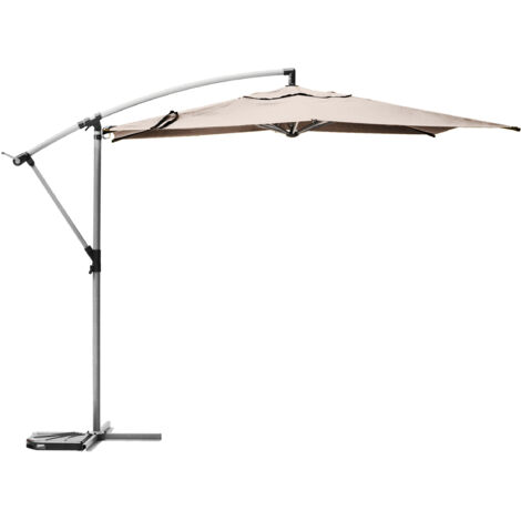 Parasol de jardin avec structure, MANOA, 300 cm (1/5)