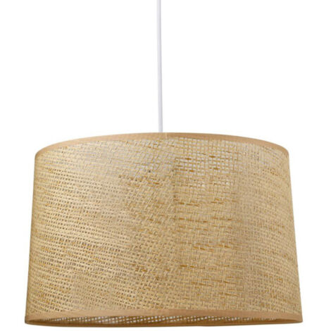 Suspension D35 naturelle effet rotin Ostaria (1/3)
