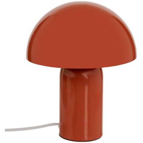 Lampe champignon secteur Lito terracotta H24,5cm - Atmosphera créateur d'intérieur