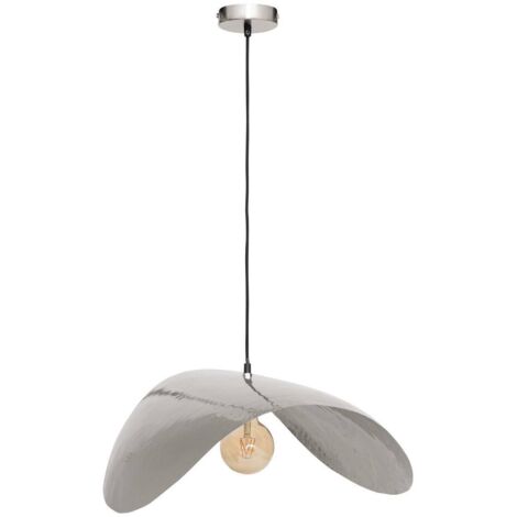 Suspension métal D76 cm argentée Arlo Atmosphera