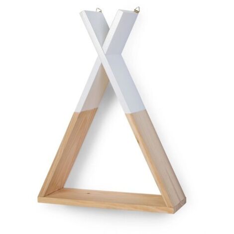 Étagère Tipi Enfant En Pin Atmosphera Blanc
