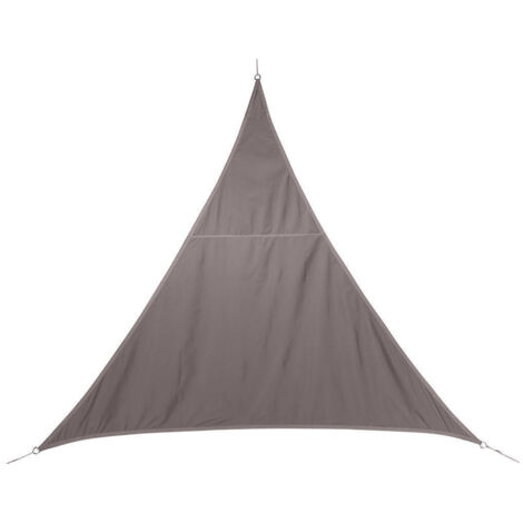 Hesperide – Toile solaire triangulaire 3m – Polyester 180 g/m² hydrofuge – Protection UV – Fixations incluses pour installation facile (1/10)