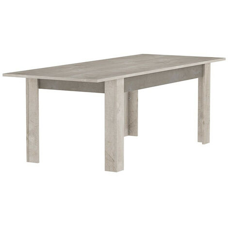 Table à manger 170/230 x 90 cm extensible Cannes (1/5)