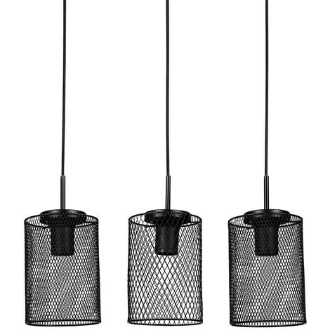 Suspension rampe grillage Ubi noir Ostaria (1/5)