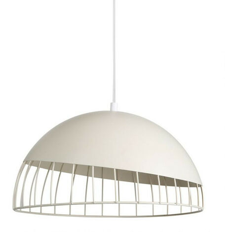 Suspension métal blanc Colisée Ostaria (1/5)