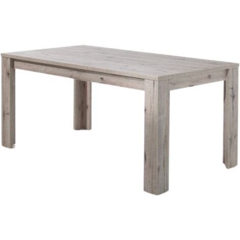 Table à manger 160 x 90 cm coloris bois clair Warschau