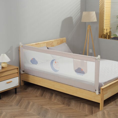 Baby Bett Schutz Gitter 200cm lang verstellbar