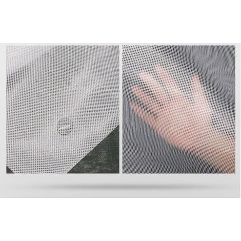 Bâche de Protection Extérieur, Bâche Transparente Imperméable Armée 2x2m 230g/M², Haute Résistance, Indéchirable Et Imperméable - Anti UV - Bûches, Jardin, Mobilier - 2