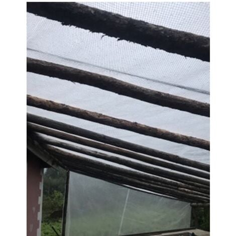 Bâche de Protection Extérieur, Bâche Transparente Imperméable Armée 2x2m 230g/M², Haute Résistance, Indéchirable Et Imperméable - Anti UV - Bûches, Jardin, Mobilier - 4