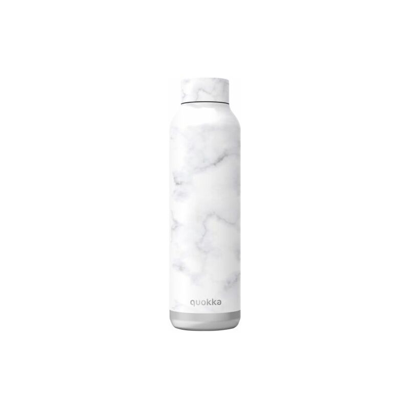 Quokka Solid Marble 630 ml botellas de agua acero inoxidable sin bpa botella doble pared mantiene y calor niños adultos montaña 630ml 11813