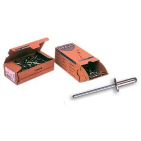 Remache Fijacion 4,8X14Mm Cabeza Ancha Aluminio C14 Bralo 250 Pz (1/4)