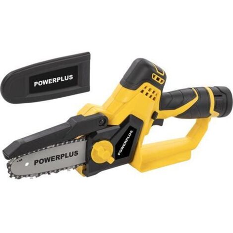 Motosierra mini POWERPLUS 12v 4" 1 bat. 2.0ah POWXG1040