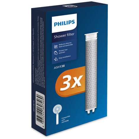 Recambio filtro teleducha 3UDS marca PHILIPS